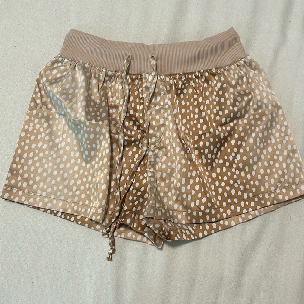 XS, Royal Standard, Satin sleep shorts